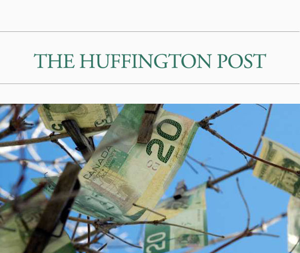 赫芬顿邮报加拿大将试点无条件给公民发钱 每月或达1000美元
